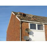 chimney damage